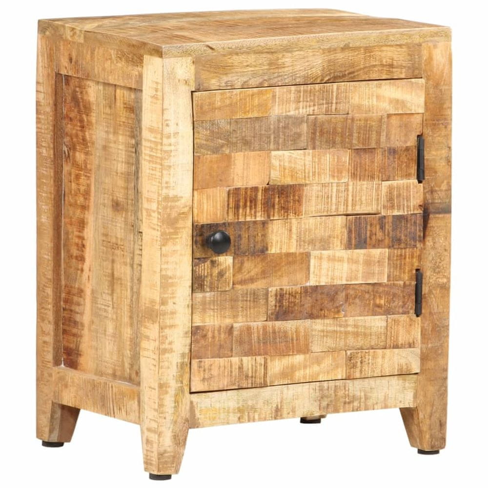 Vidaxl Nočný stolík, 30x40x50 cm, mangové masívne drevo